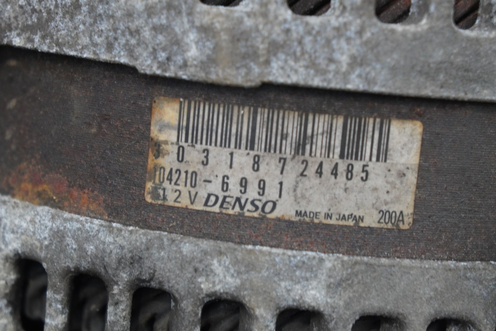 Alternator 303187 OEM Maserati Quattroporte M156 2014-17+ Ghibli