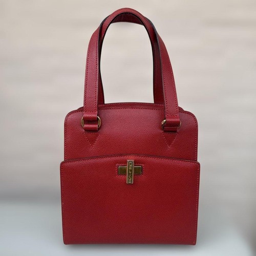 CELINE Red Handbag Women's Pre-owned From Japan
