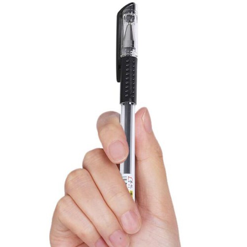 12pcs Gel Pen Black Blue Red Smooth Ink Color Pens School Office Stationary Gift - Picture 9 of 11