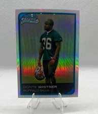 2006 Bowman Chrome - Refractors #66 Donte Whitner Near Mint