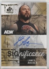 2025 SP Game Used AEW SIGnificance Lance Archer #SIG-LA Auto 0q60