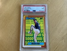 1990 TOPPS #4 NOLAN RYAN ASTROS HOF PSA 9