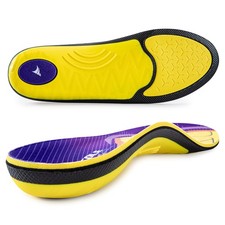 Heavy Duty Support Pain Relief Orthotics - 250 lbs Plantar Fasciitis High Ar...