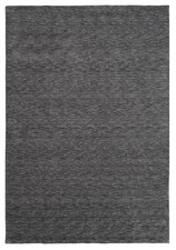 Graphite Grey Gabeh Handmade Wool Rug