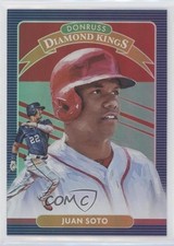 2020 Panini Donruss Diamond Kings Holo Red Juan Soto #23 0l4h