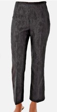 Lilly Pulitzer pants , Jarrae Jacquard Crop Flare Black Size 8 SOLD OUT NWT