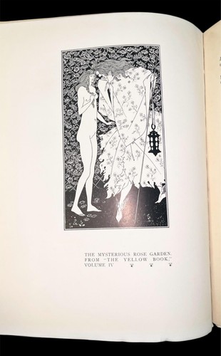 Aubrey Beardsley "Der Mann und sein Werk" 1928 Macfall Kunstbuch mit Drucken Vintage HC - Bild 7 von 12