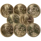 2023 P&D American Innovation Dollar 8 Coin Set Uncirculated Mint State