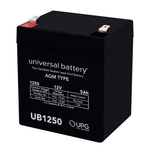 12V 5AH SLA Battery Replacement for Razor PowerRider 360 Electric Tricycle - Picture 1 of 6