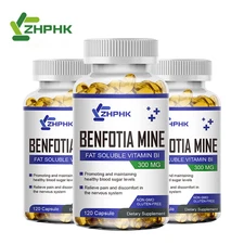 Benfotiamine 300mg 360 Veg Capsules Fat Soluble Vitamin B1 Nerve Health