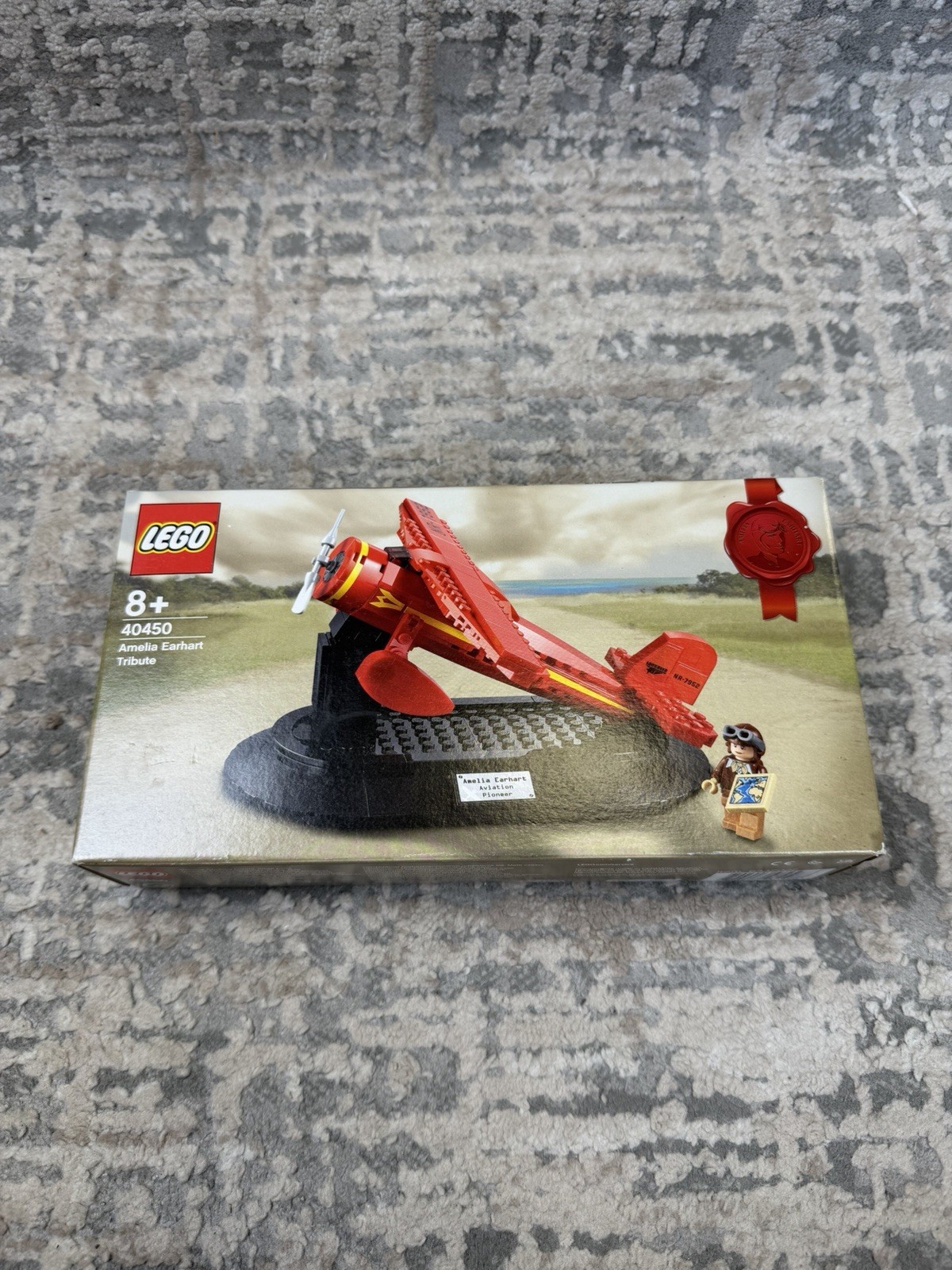LEGO 40450 - Amelia Earhart Tribute Aviation Pioneer Brand New Sealed