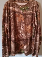 Real Tree Men’s Long Sleeve Camouflage Shirt Size XL