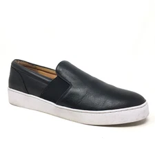 Vionic Demetra Loafers Sneakers Shoes Womens Size 8.5 Black Leather Orthotic