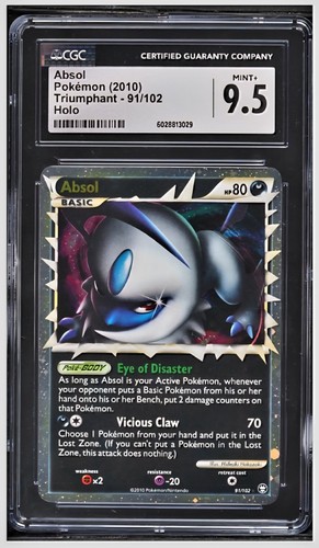 Absol graded CGC 9.5 for sale on eBay