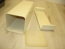 Vintage Tupperware Velveeta Cheese Keeper with Lid and Tray - 1696-4