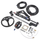 Hydraulic Outboard Boat Steering Kit for Single Engine Boats HK6400A-3 HO5124