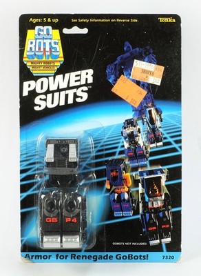 1985 Tonka GoBots Power Suits Armor for Renegade GoBots   MIP