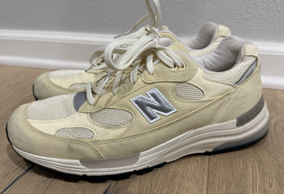 Size 11 - New Balance 992 MiUSA Calcium / Raw Cashew' (U992MC) | eBay