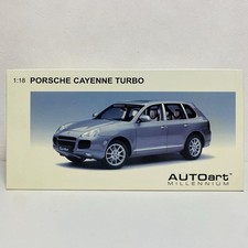 As Is AUTOart MILLENNIUM AutoArt 1 18 PORSCHE CAYENNE TURBO Gray Metallic Mini C