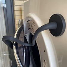 Frontlader Waschmaschine T&uuml;rst&uuml;tze, magnetischer Waschmaschinenhalter schwarz