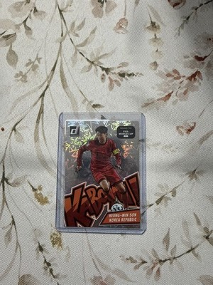 HEUNG-MIN SON 2025-26 DONRUSS ROAD TO WORLD CUP KABOOM! SSP #3 KOREA REPUBLIC