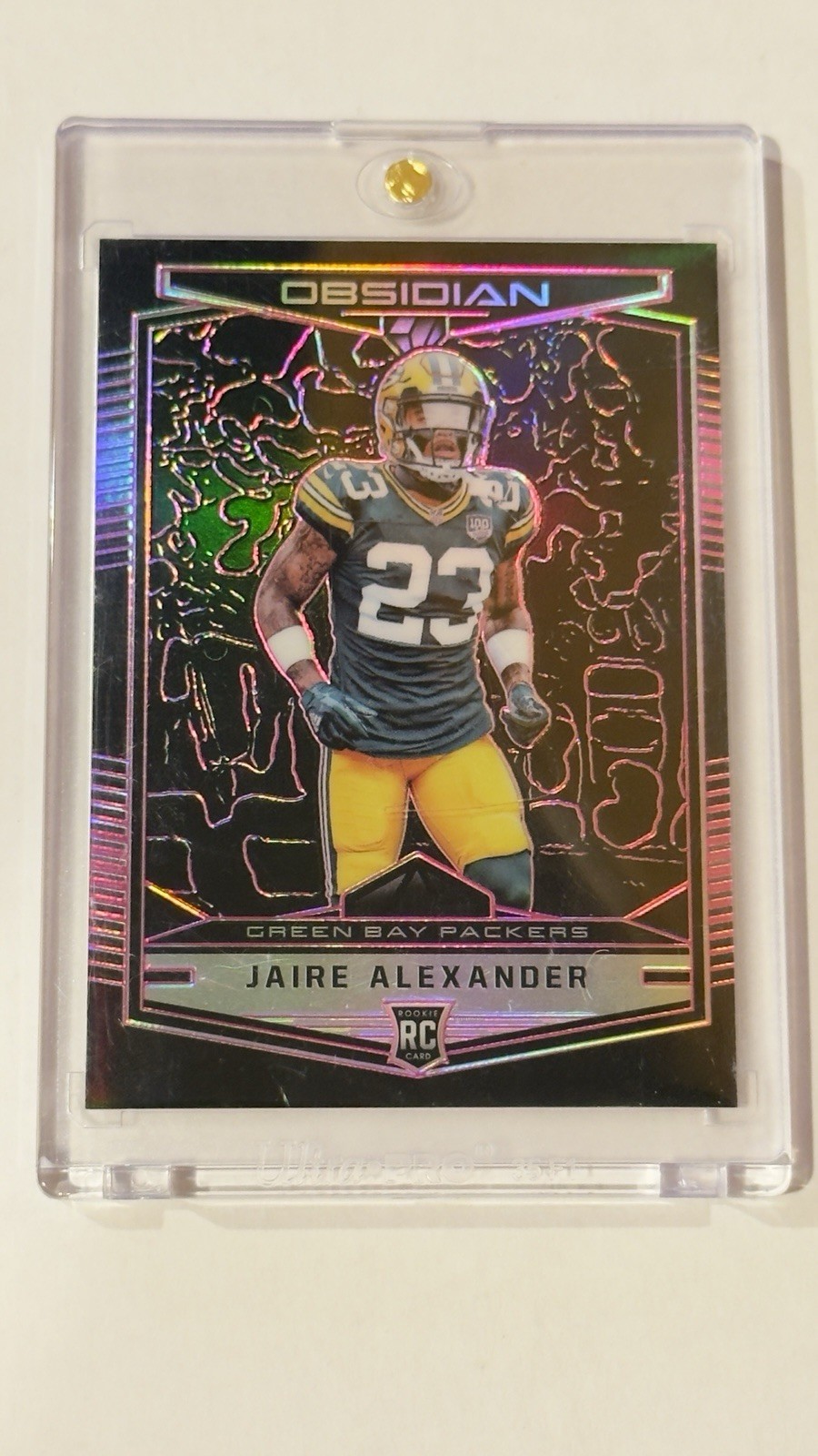 2018 Panini Obsidian - Jaire Alexander #150 Electric Etch Purple /75 (RC)