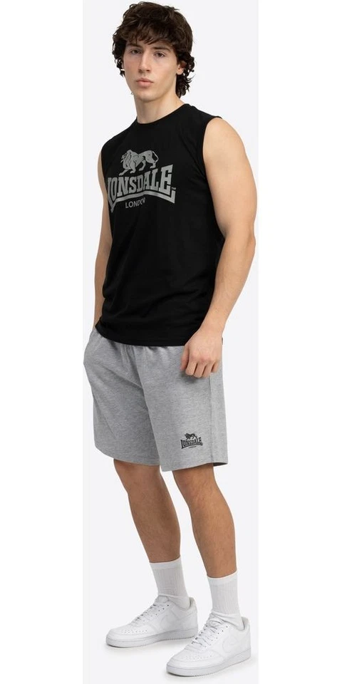 Lonsdale Claremorris Ärmelloses T-Shirt & Shorts Set Normale Passform - Bild 1 von 1
