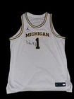 DUSTY MAY MICHIGAN WOLVERINES SIGNED BASKETBALL JERSEY HEAD COACH JSA