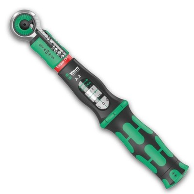 WERA Drehmomentschlüssel Safe-Torque 2-12Nm 1/4'' Bitaufnahme Drehmomentschlüssel