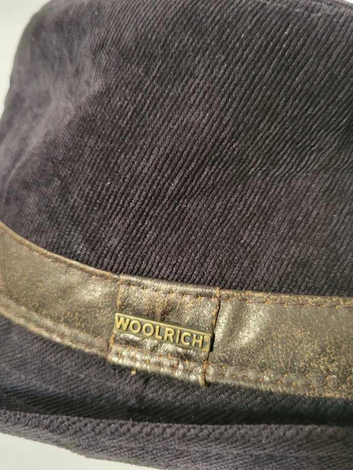 Sombrero cubo negro WOOLRICH - talla L para hombre 100 % poliéster Foto 4 de 4