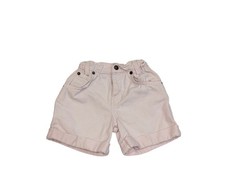 Vintage Levi's 3T Toddler Girls Shorts Cuffed Denim Pale Pink