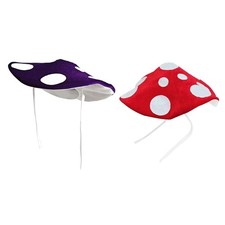 Mushroom Cap Theater Performances Headwear Halloween Event Cosplay Costume Hat