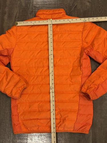 Columbia Men’s Clemson Tigers 650 Fill Down Jacket Small Orange Goose Down A5 - Picture 8 of 8