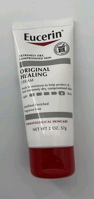 Eucerin Original Healing Rich Cream, For Extremely Dry Skin, 2 oz.