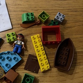 LEGO DUPLO: Jake's Treasure Hunt (10512) Complete No Instructions Disney Pirates