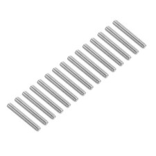 15Pcs 1/4"-20 Fully Threaded Rod CRAFTS 1.8" L 304 Stainless Steel