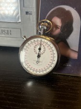 Vintage Chesterfield Swiss Made 1/10 Antimagnetic Mechanical Stopwatch READ