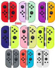 Official Nintendo Switch Joy Con Controllers Wireless Pair Gamepad - All Colours
