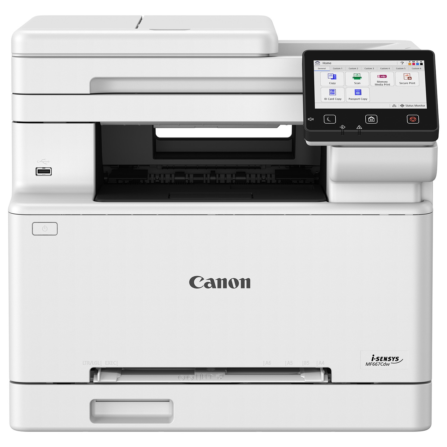 Canon i-SENSYS MF667Cdw A4 Colour Multifunction Laser Printer