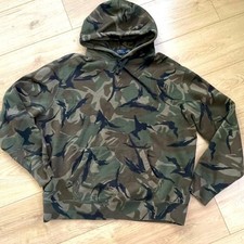 Ralf Lauren Green Camouflage size XL Men's Sweater hoodie,,,