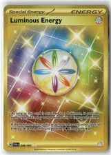 Luminous Energy 226/167 Hyper Rare Twilight Masquerade Pokemon Holo NM