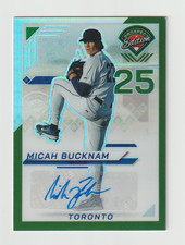 2025 Panini Prospects-Micah Bucknam Autograph #142-Toronto Blue Jays
