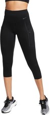 Nike Go Women Firm-Support High-Waisted Cropped Leggings with Pockets DQ5881-010