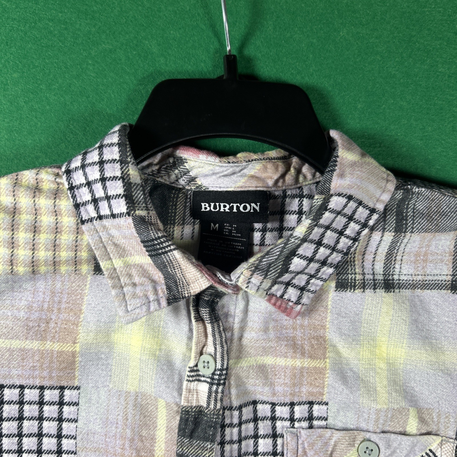 Burton Women’s Patchwork Flannel Button Down Shir… - image 3