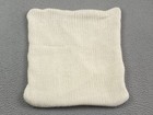 Pottery Barn Pillow Cover Case Gray Cream Peace Sign Zip Closure Lined 18x18 — photo 2