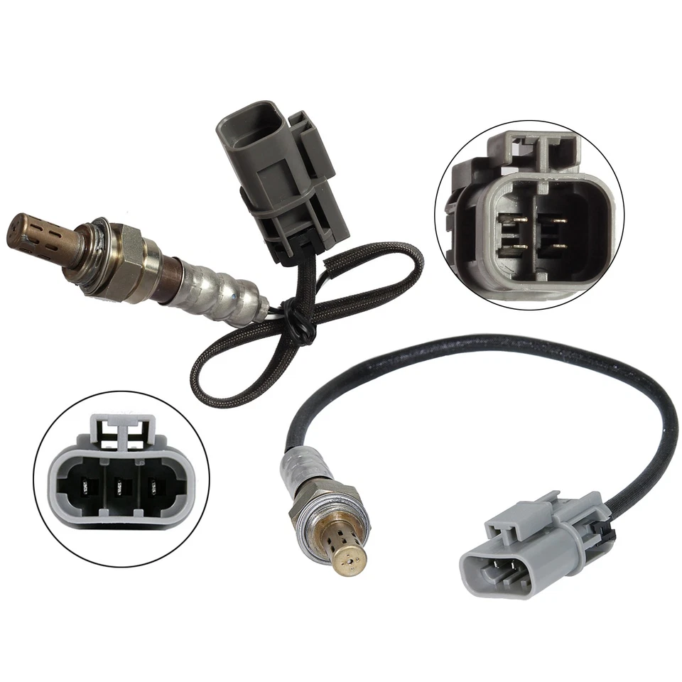 Sensor de oxígeno aguas arriba y aguas abajo 2 piezas para Nissan Sentra 1997-1999 sedán 4 puertas 1,6 L Foto 3 de 4