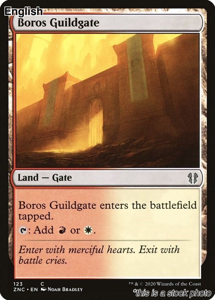 Boros Guildgate [ZNC - 123] Commander: Zendikar Rising