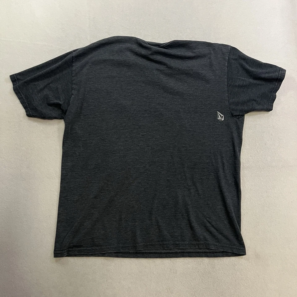 Vintage Y2K Volcom Shirt Men’s Size Large Gray Skater Grunge Graphic Print Tee - Image 2 of 4