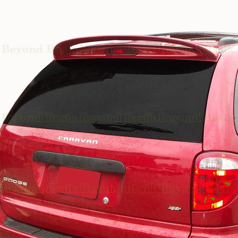 For 2001-2007 Dodge Caravan / Town & Country FACTORY STYLE Spoiler Wing PRIMER - Изображение 2 из 4