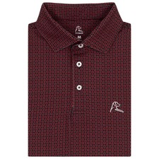 Rhoback The Ohio State Block O Men's Short Sleeve Collegiate Polo